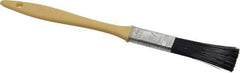 Premier Paint Roller - 1/2" Synthetic Chip Brush - 1-3/4" Bristle Length, 5-1/2" Plastic Handle - Benchmark Tooling