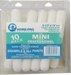 Premier Paint Roller - 1/4" Nap, Mini Paint Roller - 6-1/2" Wide, Includes Roller Cover - Benchmark Tooling