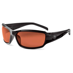 Thor Copper Lens Black Safety Glasses - Benchmark Tooling