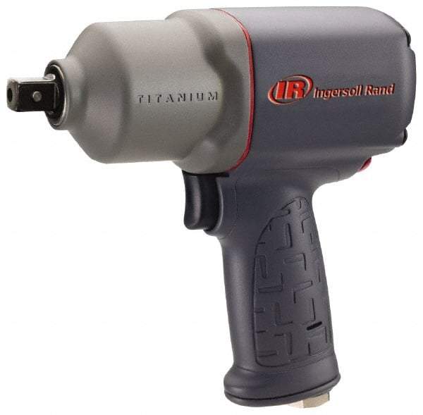 Ingersoll-Rand - 3/8" Drive, 15,000 RPM, 300 Ft/Lb Torque Impact Wrench - Pistol Grip Handle, 1,500 IPM, 17 CFM, 1/4" NPT Inlet - Benchmark Tooling