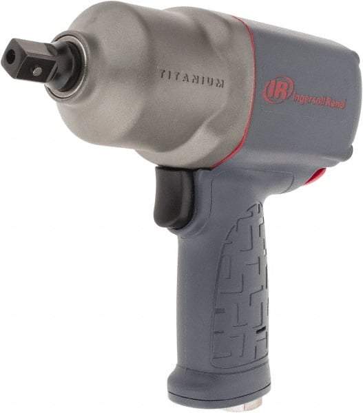 Ingersoll-Rand - 1/2" Drive, 9,800 RPM, 780 Ft/Lb Torque Ratchet Wrench - Pistol Grip Handle, 1,250 IPM, 24 CFM, 1/4" NPT Inlet - Benchmark Tooling