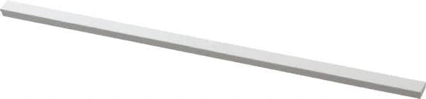 Made in USA - 1200 Grit Aluminum Oxide Rectangular Polishing Stone - Ultra Fine Grade, 1/4" Wide x 6" Long x 1/8" Thick - Benchmark Tooling