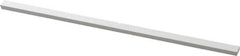 Made in USA - 1200 Grit Aluminum Oxide Rectangular Polishing Stone - Ultra Fine Grade, 1/4" Wide x 6" Long x 1/8" Thick - Benchmark Tooling