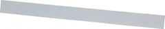 Made in USA - 600 Grit Aluminum Oxide Rectangular Polishing Stone - Super Fine Grade, 1/2" Wide x 6" Long x 1/4" Thick - Benchmark Tooling