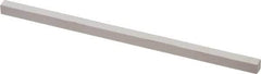 Made in USA - 600 Grit Aluminum Oxide Square Polishing Stone - Super Fine Grade, 5/32" Wide x 4" Long x 5/32" Thick - Benchmark Tooling