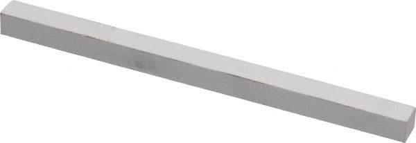 Made in USA - 1200 Grit Aluminum Oxide Square Polishing Stone - Ultra Fine Grade, 1/4" Wide x 4" Long x 1/4" Thick - Benchmark Tooling