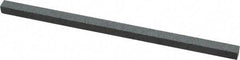 Made in USA - 150 Grit Silicon Carbide Square Polishing Stone - Very Fine Grade, 1/4" Wide x 6" Long x 1/4" Thick - Benchmark Tooling