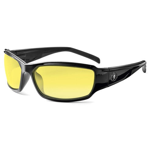 Thor Yellow Lens Black Safety Glasses - Benchmark Tooling