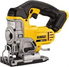 DeWALT - 20 Volt, 3,000 SPM, 1" Stroke Length, Cordless Jigsaw - Benchmark Tooling