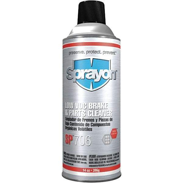 Sprayon - Acetone Brake Parts Cleaner - 14 oz Aerosol Can - Benchmark Tooling