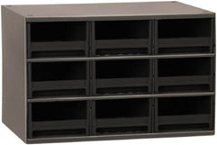 Akro-Mils - 9 Drawer, Small Parts Cabinet - 11" Deep x 17" Wide x 11" High - Benchmark Tooling