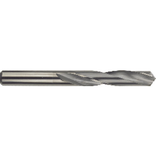 ‎3/16″ Dia. × 3/16″ Shank × 1-5/8″ Flute Length × 2-3/4″ OAL, Standard, 118°, Bright, 2 Flute, External Coolant, Round Solid Carbide Drill Series/List #5374 - Exact Industrial Supply
