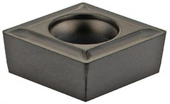 Kennametal - CCGT32.51 Grade KCU10 Carbide Turning Insert - 80° Diamond, 5/32" Thick, 1/64" Corner Radius - Benchmark Tooling