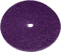 3M - 12" Diam, Aluminum Oxide Hook & Loop Disc - Medium Grade, Nonwoven, - Benchmark Tooling