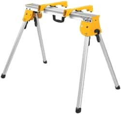 DeWALT - Power Saw Heavy Duty Work Stand with Miter Saw Mounting Brackets - For Use with All Jobsite Materials & Miter Saws - Benchmark Tooling