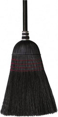 O-Cedar - 57" OAL Corn Bristle Broom - 48" Long Wood Handle, 9" Bristle Length, 14" Wide, Water Resistance - Benchmark Tooling