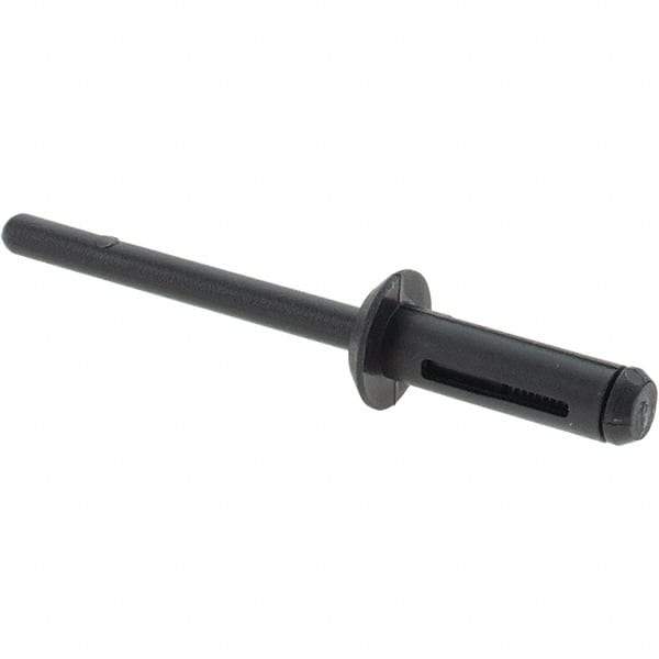 Value Collection - Nylon Multi Grip Blind Rivet - 1/8" to 5/32" Grip, 9mm Head Diam, - Benchmark Tooling