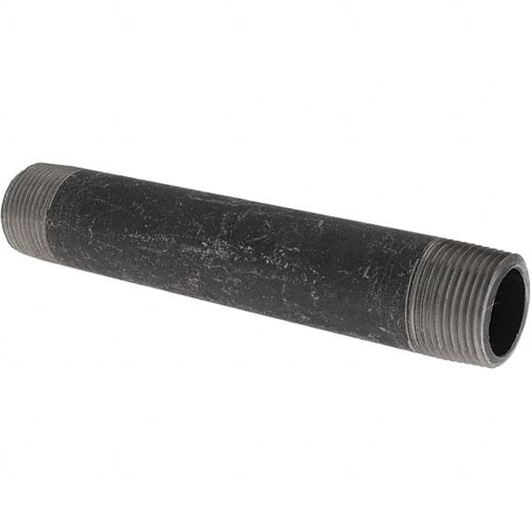 Value Collection - Black Pipe Nipples & Pipe Style: Welded Nipple Pipe Size: 1 (Inch) - Benchmark Tooling