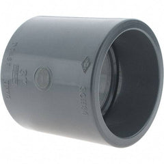 Value Collection - 3" PVC Plastic Pipe Coupling - Slip x Slip End Connections - Benchmark Tooling