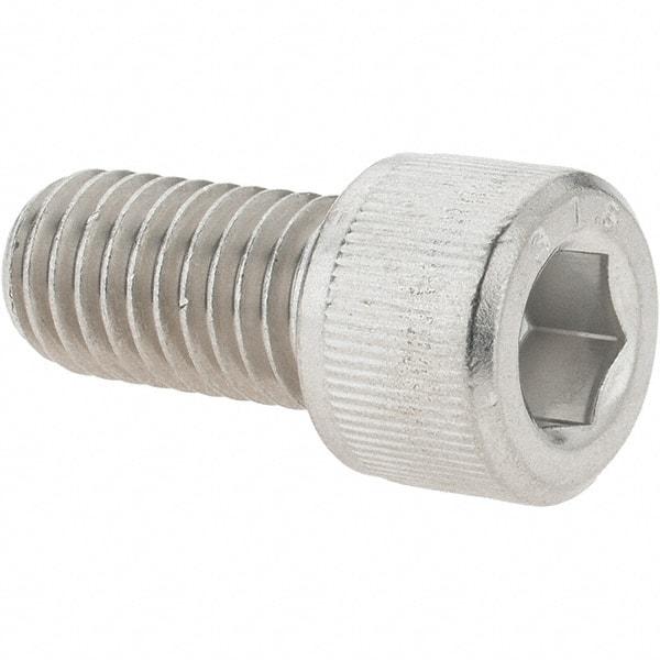 Value Collection - 1/2-13 UNC Hex Socket Drive, Socket Cap Screw - Grade 316 Stainless Steel, 1" Length Under Head - Benchmark Tooling