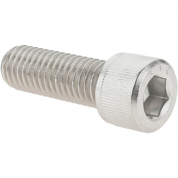 Value Collection - 1/2-13 UNC Hex Socket Drive, Socket Cap Screw - Grade 316 Stainless Steel, 1-1/2" Length Under Head - Benchmark Tooling