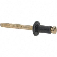 Made in USA - Aluminum Peel Blind Rivet - Steel Mandrel, 3/32" to 1/8" Grip, 12.7mm Length Under Head, - Benchmark Tooling