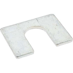 Made in USA - Metal Shim Stock Type: Slotted Shim Material: Steel - Benchmark Tooling