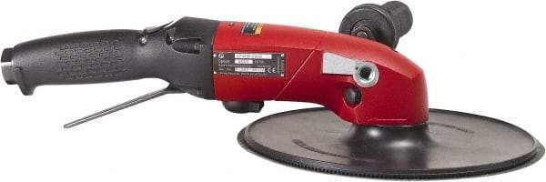 Chicago Pneumatic - 9" Max Disc, 6,000 RPM, Pneumatic Handheld Disc Sander - 80 CFM, 1/2" Inlet, 2.8 hp, 90 psi - Benchmark Tooling