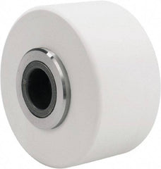 GKS - 3-3/10" Wide x 5-1/2" High Hand Truck Roller - 5,500 Lb Load Capacity - Benchmark Tooling