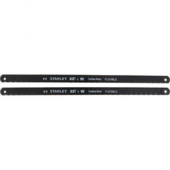 Stanley - Hand Hacksaw Blades Blade Material: Carbon Steel Blade Length (mm): 254 - Benchmark Tooling