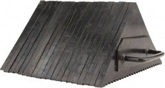 Value Collection - 10" Wide x 7-1/2" High x 10" Deep, Rubber Wheel Chock - Type A - Benchmark Tooling