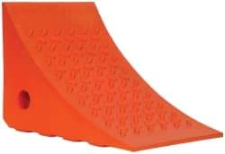 Value Collection - 8" Wide x 8" High x 11" Deep, Urethane Wheel Chock - Type H - Benchmark Tooling