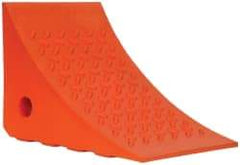 Value Collection - 8" Wide x 8" High x 11" Deep, Urethane Wheel Chock - Type H - Benchmark Tooling