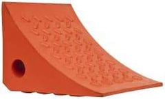 Value Collection - 7" Wide x 6" High x 8" Deep, Urethane Wheel Chock - Type G - Benchmark Tooling