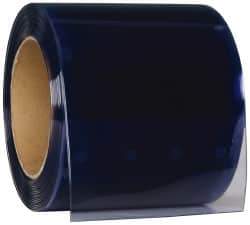 Value Collection - Clear Smooth Standard Dock Curtain Strips - 8" Wide x 7' Long x 0.08" Thick, PVC - Benchmark Tooling