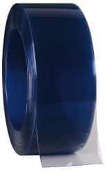 Value Collection - Clear Smooth Standard Dock Curtain Strips - 6" Wide x 150' Long x 0.06" Thick, Vinyl - Benchmark Tooling