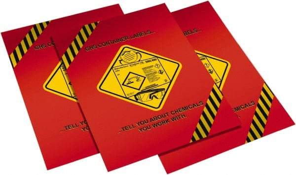 Marcom - GHS Container Labeling Training Booklet - English, Regulatory Compliance Series - Benchmark Tooling