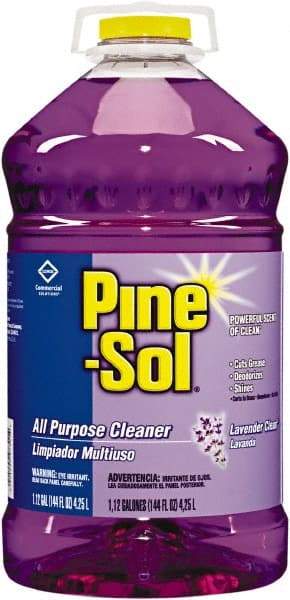 Pine-Sol - 144 oz Bottle All-Purpose Cleaner - Liquid, Lavender - Benchmark Tooling