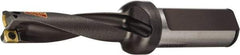 Sandvik Coromant - 2.362" Max Drill Depth, 4xD, 0.562" Diam, Indexable Insert Drill - 2 Inserts, 3/4" Shank Diam, Flange Shank - Benchmark Tooling