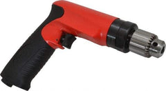 Sioux Tools - 1/4" Keyed Chuck - Pistol Grip Handle, 6,000 RPM, 14.16 LPS, 30 CFM, 1 hp - Benchmark Tooling