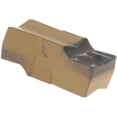 Iscar - 500E050GIFI Grade IC8250, 5mm Cutting Width Carbide Grooving Insert - 15.49mm Max Depth of Cut, Neutral, 0.51mm Corner Radius, TiCN/Al2O3/TiN Finish - Benchmark Tooling