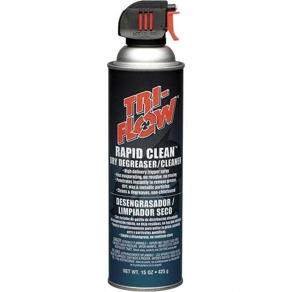 Tri-Flow - 15 oz Aerosol Cleaner/Degreaser - Aerosol, Unscented - Benchmark Tooling