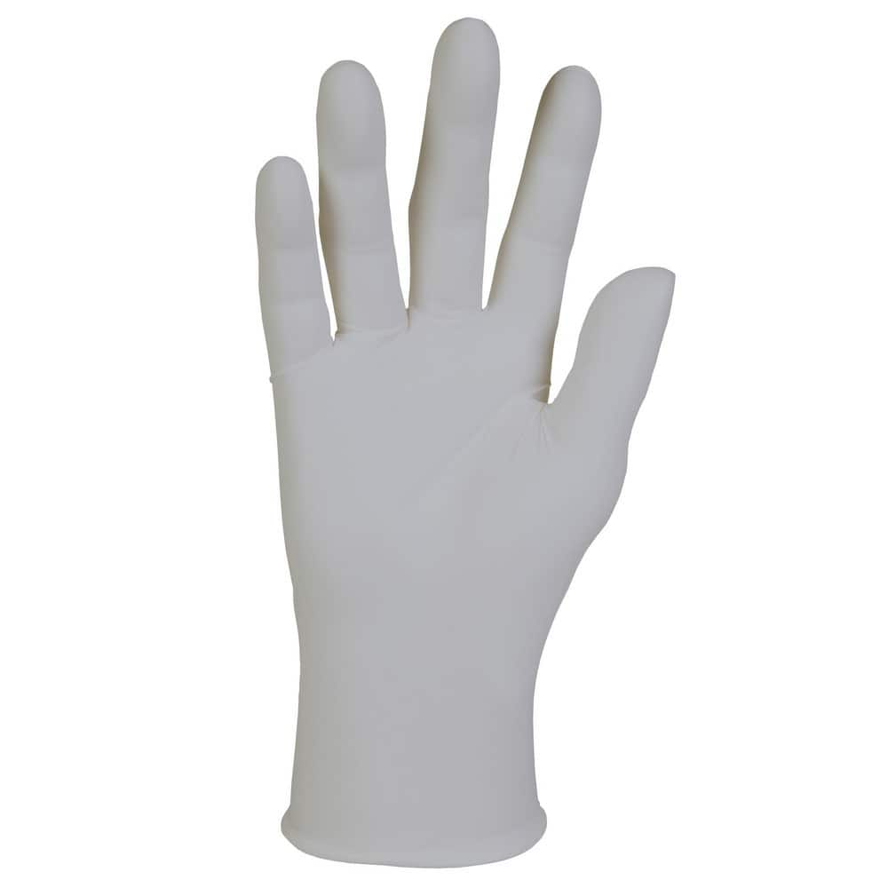 Disposable Gloves: Size X-Large, 3.5 mil, Nitrile Gray, 9-1/2″ Length, Static Dissipative