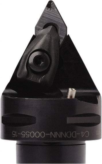 Seco - Neutral Cut, Size C6, DN.. 1506 Insert Compatiblity, External Modular Turning & Profiling Cutting Unit Head - 0.5mm Ctr to Cutting Edge, 65mm Head Length, Series Seco-Capto - Benchmark Tooling