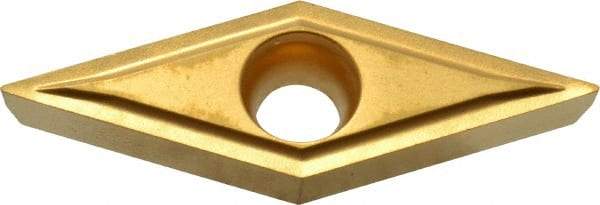 Value Collection - VBMT330.5 Grade TCN55 Carbide Turning Insert - 35° Diamond, 3/8" Inscr Circle, 3/16" Thick, 0.008" Corner Radius - Benchmark Tooling