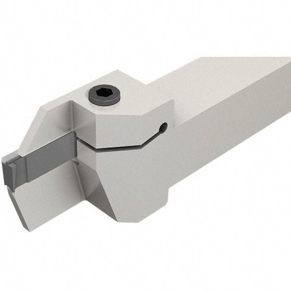 Iscar - HLPG, Left Hand, 25mm Max Depth of Cut, Indexable Grooving Tool Holder - LPGIR Insert Compatibility, 25mm Shank Height, 25mm Shank Width, 160mm OAL - Benchmark Tooling