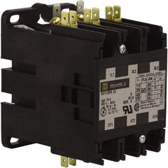 Square D - 3 Pole, 60 Amp Inductive Load, Definite Purpose Contactor - 75 Amp Resistive Rating - Benchmark Tooling
