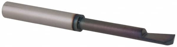 Scientific Cutting Tools - 0.15" Min Bore Diam, 1" Max Bore Depth, 3/16 Shank Diam, Helical Boring Bar - Benchmark Tooling