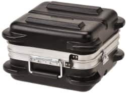 SKB Corporation - 18" Wide x 9-5/8" High, Protective Case - Black, Polypropylene - Benchmark Tooling