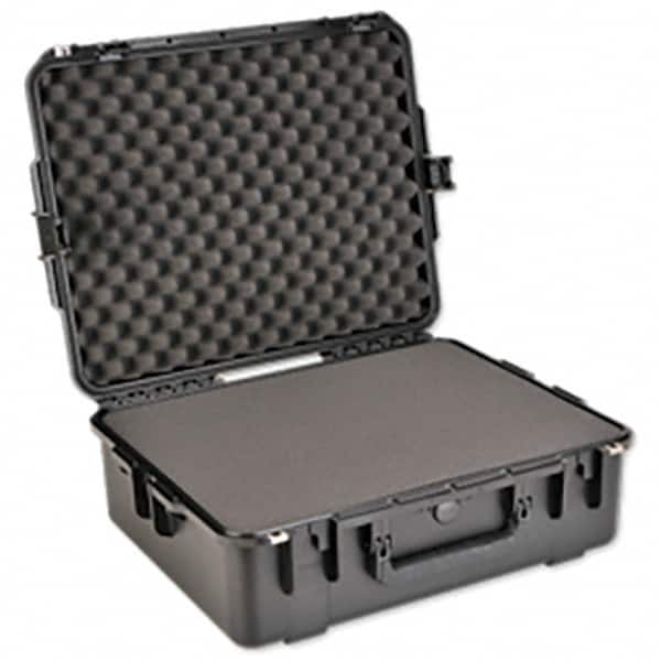 SKB Corporation - 19-1/2" Wide x 8-55/64" High, Clamshell Hard Case - Black, Polystyrene - Benchmark Tooling